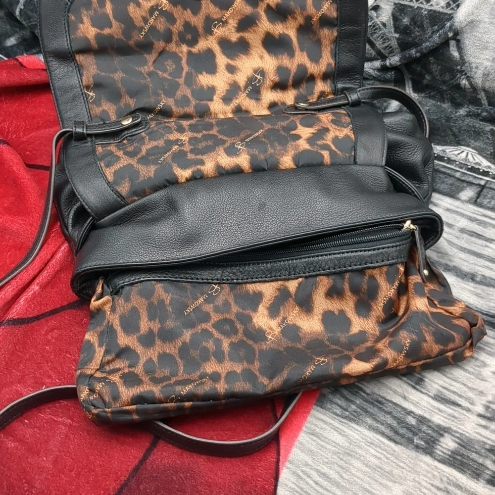 B Makowski leather bag